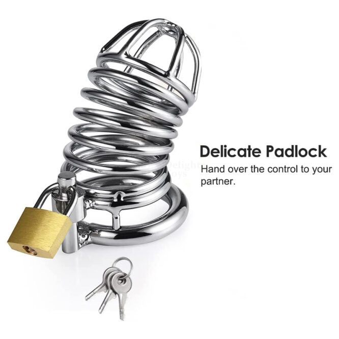 Steel Chastity Cage | Desire Toys