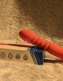 Stretch Thrusting Silicone Vibrator