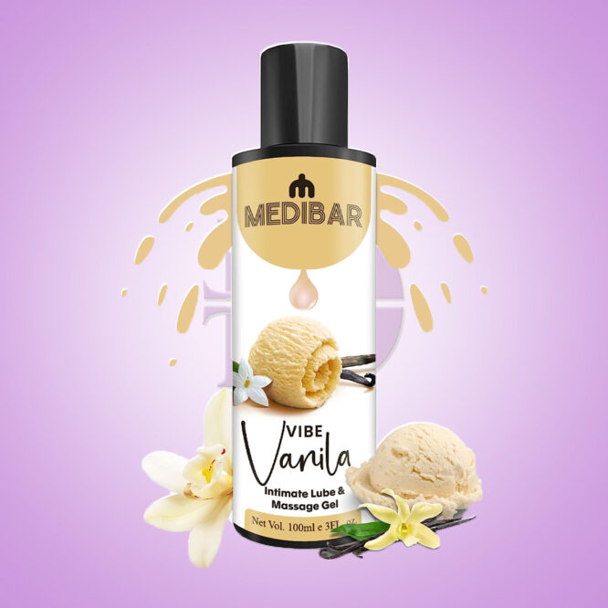 Medibar Natural Vanilla Flavored 2 in 1 Lubricant