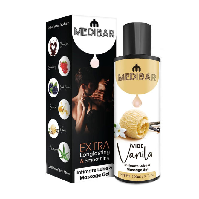 Medibar Natural Vanilla Flavored 2 in 1 Lubricant