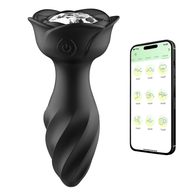 Anal Plug Vibrator Sex Toys with 10 Vibrating Modes