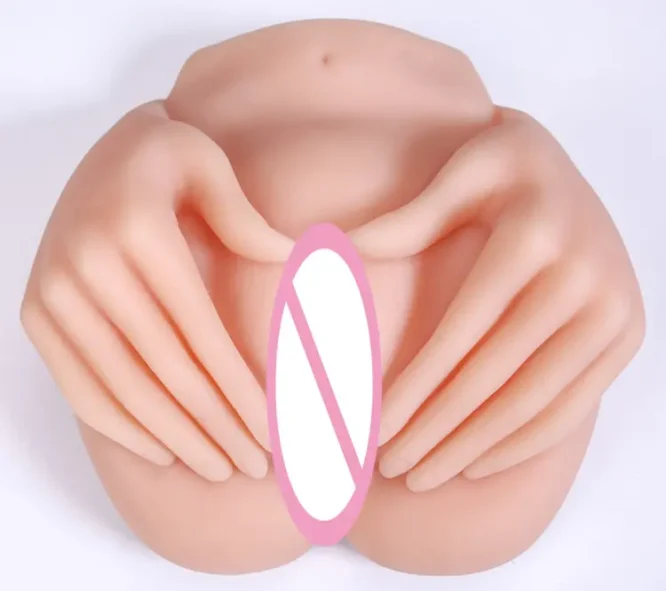 Sex Woman Dual 3D Soft Tight Inner Channels Ass Sexy Toys Adult Ass Sex Toy for Men