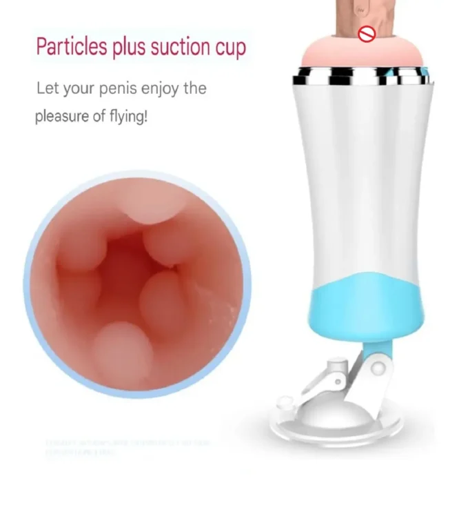 Free Hands suction sex masturbator for male